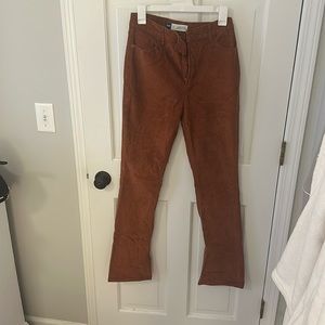 Old navy extra high-rise kicker boot cut corduroys